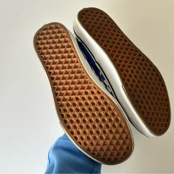 Vans Blue and White Checkered Slip-On - Picture 5 of 9